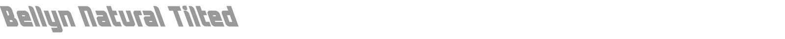 Bellyn font preview